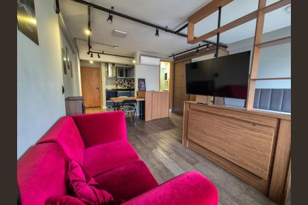 Sala de apartamento para alugar com 1 quarto, 37m² em Centro Histórico de São Paulo, São Paulo