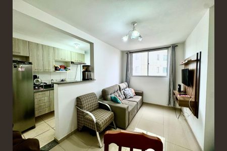 Sala de apartamento à venda com 2 quartos, 44m² em Gopouva, Guarulhos