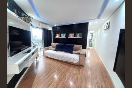 Sala de apartamento para alugar com 2 quartos, 54m² em Parque Sao Vicente, São Vicente