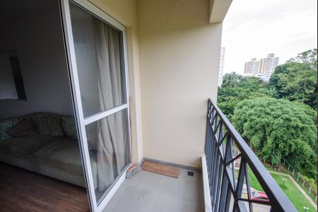 Varanda da Sala de apartamento para alugar com 3 quartos, 75m² em Independência, Taubaté