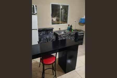 Cozinha de kitnet/studio para alugar com 1 quarto, 34m² em Harmonia, Canoas