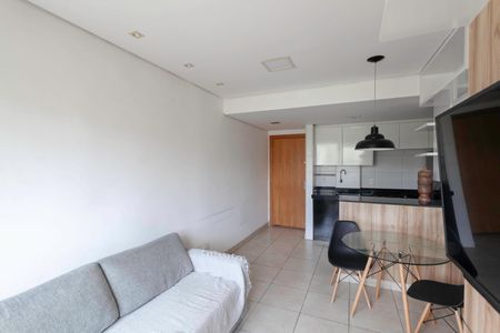 Sala de apartamento para alugar com 2 quartos, 50m² em Santa Branca, Belo Horizonte