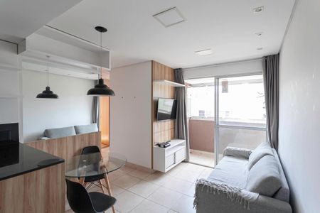 Sala de apartamento para alugar com 2 quartos, 50m² em Santa Branca, Belo Horizonte