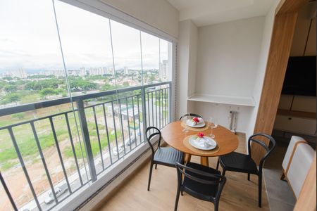 Varanda da Sala de apartamento para alugar com 2 quartos, 72m² em Esplanada Independência, Taubaté