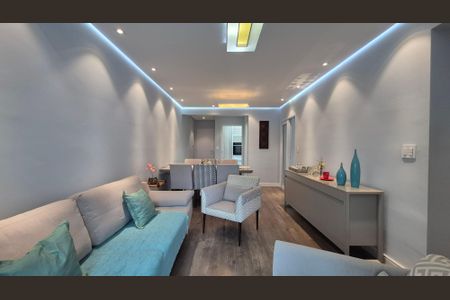 Sala de apartamento para alugar com 3 quartos, 91m² em Campestre, Santo André