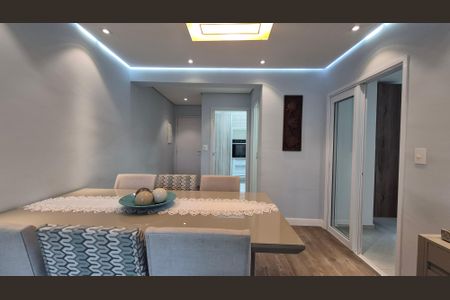 Sala de apartamento para alugar com 3 quartos, 91m² em Campestre, Santo André