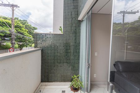 Varanda da Sala de apartamento à venda com 3 quartos, 130m² em Graça, Belo Horizonte