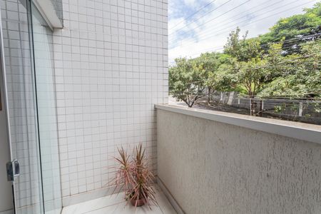Varanda da Sala de apartamento à venda com 3 quartos, 130m² em Graça, Belo Horizonte