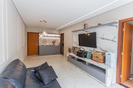 Sala de apartamento à venda com 3 quartos, 130m² em Graça, Belo Horizonte