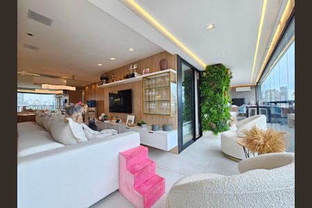 Sala de apartamento para alugar com 2 quartos, 94m² em Vila Cordeiro, São Paulo