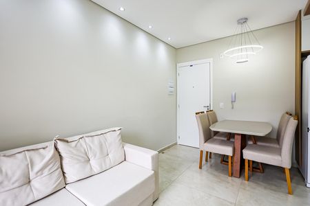 Sala de apartamento para alugar com 2 quartos, 50m² em Jardins do Império, Indaiatuba