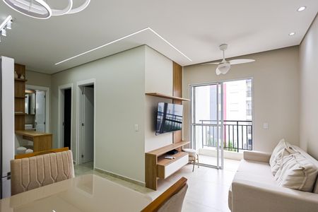 Sala de apartamento para alugar com 2 quartos, 50m² em Jardins do Império, Indaiatuba