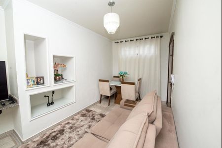 Sala de apartamento à venda com 2 quartos, 57m² em Bairro da Glória, Contagem