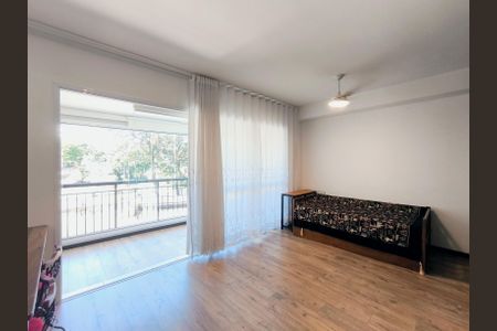 Sala e Quarto de kitnet/studio para alugar com 1 quarto, 47m² em Centro, Jundiaí