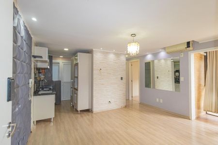 Sala/Cozinha de apartamento à venda com 2 quartos, 53m² em Igara, Canoas