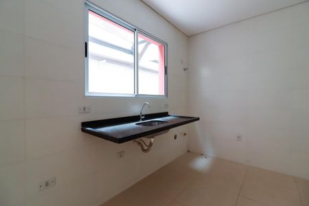 Sala/Cozinha e Área de Serviço de apartamento à venda com 2 quartos, 45m² em Vila Nhocuné, São Paulo