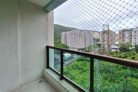 Varanda da Sala de apartamento para alugar com 2 quartos, 73m² em Cubango, Niterói