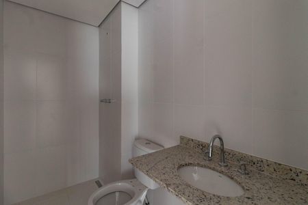Banheiro de kitnet/studio à venda com 1 quarto, 27m² em Perdizes, São Paulo
