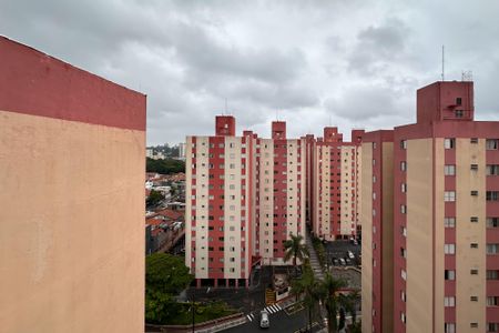 Vista da Sala de apartamento à venda com 2 quartos, 61m² em Jardim Copacabana, São Bernardo do Campo