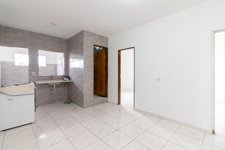 Sala de casa para alugar com 2 quartos, 45m² em Jardim Primavera, São Paulo