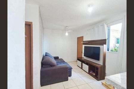 Sala de apartamento para alugar com 2 quartos, 58m² em Chácaras Hipica, Ribeirão Preto