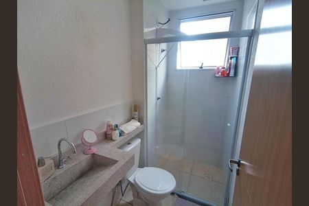 Banheiro de apartamento para alugar com 2 quartos, 58m² em Chácaras Hipica, Ribeirão Preto