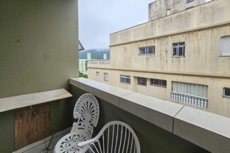varanda de apartamento para alugar com 2 quartos, 76m² em Jardim Tres Marias, Guarujá