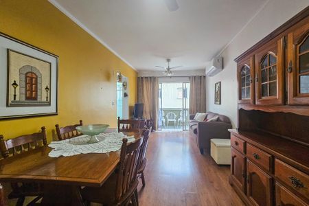 Sala de apartamento para alugar com 2 quartos, 76m² em Jardim Tres Marias, Guarujá