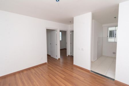 Sala de apartamento para alugar com 2 quartos, 44m² em Tijuca, Contagem