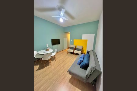 Sala de apartamento à venda com 1 quarto, 36m² em Copacabana, Rio de Janeiro
