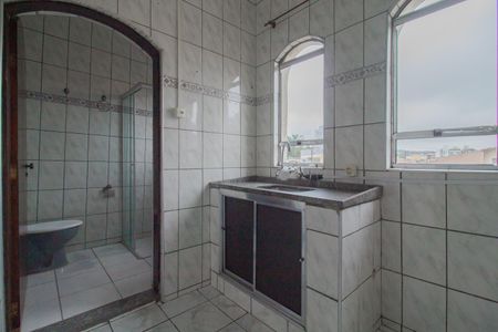 Cozinha de casa para alugar com 1 quarto, 64m² em Vila Nossa Senhora das Vitorias, Mauá