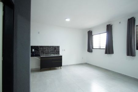 Sala / Quarto de kitnet/studio para alugar com 1 quarto, 35m² em Aparecidinha, Sorocaba