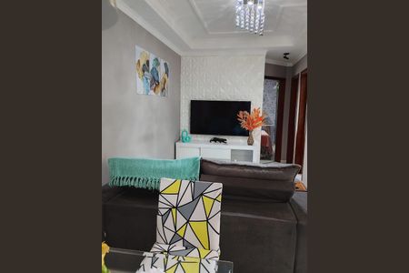 Sala de apartamento à venda com 2 quartos, 88m² em Cidade São Jorge, Santo André