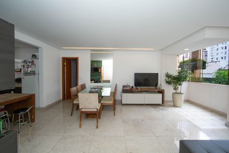 SALA de apartamento para alugar com 3 quartos, 115m² em Buritis, Belo Horizonte