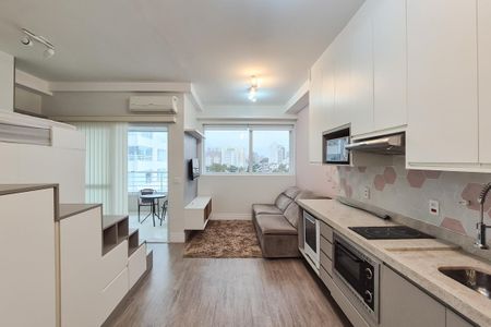 Sala de kitnet/studio para alugar com 1 quarto, 36m² em Jardim do Mar, São Bernardo do Campo