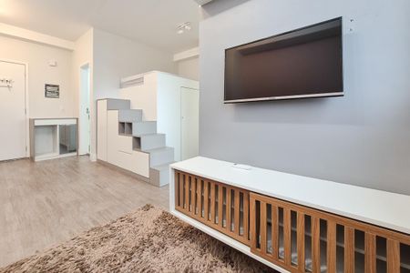 Sala de kitnet/studio para alugar com 1 quarto, 36m² em Jardim do Mar, São Bernardo do Campo