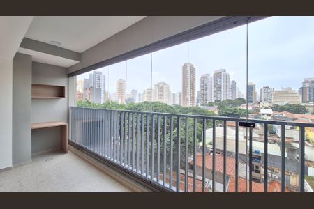 Varanda de kitnet/studio para alugar com 1 quarto, 32m² em Pompeia, São Paulo