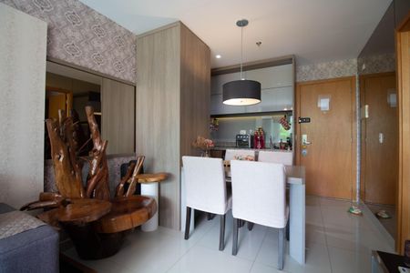 Sala de apartamento para alugar com 1 quarto, 52m² em Trecho 2, Brasília