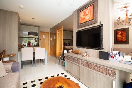 Sala de apartamento para alugar com 1 quarto, 52m² em Trecho 2, Brasília