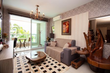 Sala de apartamento para alugar com 1 quarto, 52m² em Trecho 2, Brasília