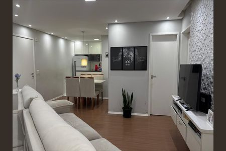 Sala de apartamento à venda com 2 quartos, 52m² em Jardim Monte Alegre, Taboão da Serra