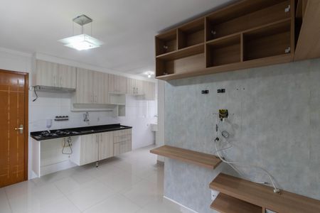 Sala e Cozinha de apartamento para alugar com 1 quarto, 37m² em Penha de França, São Paulo