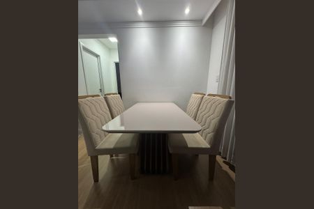 Sala de jantar de apartamento para alugar com 1 quarto, 51m² em Jardim Vista Alegre, Embu das Artes