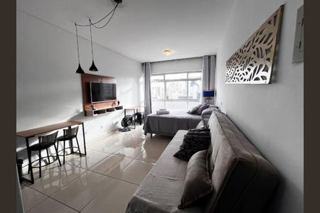 Sala de apartamento para alugar com 1 quarto, 27m² em Centro, Curitiba