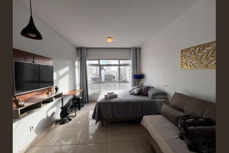 Sala de apartamento para alugar com 1 quarto, 27m² em Centro, Curitiba