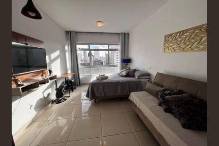 Sala de apartamento para alugar com 1 quarto, 27m² em Centro, Curitiba