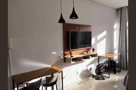 Sala de apartamento para alugar com 1 quarto, 27m² em Centro, Curitiba