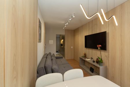 SALA de apartamento à venda com 2 quartos, 52m² em Buritis, Belo Horizonte