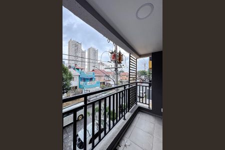 Varanda de apartamento à venda com 1 quarto, 39m² em Chácara Tatuapé, São Paulo
