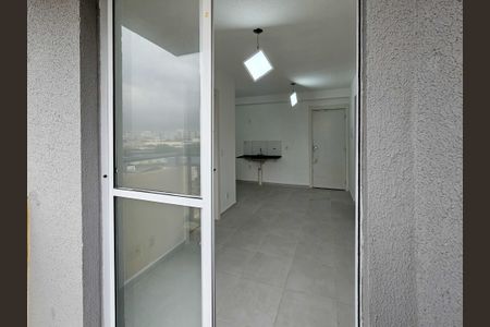 Varanda da Sala de apartamento para alugar com 2 quartos, 40m² em Santa Maria, Santo André